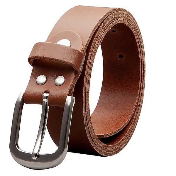 COLOGNEBELT Ledergürtel OM323-SL-Hellbraun MADE IN GERMANY, günstig online kaufen