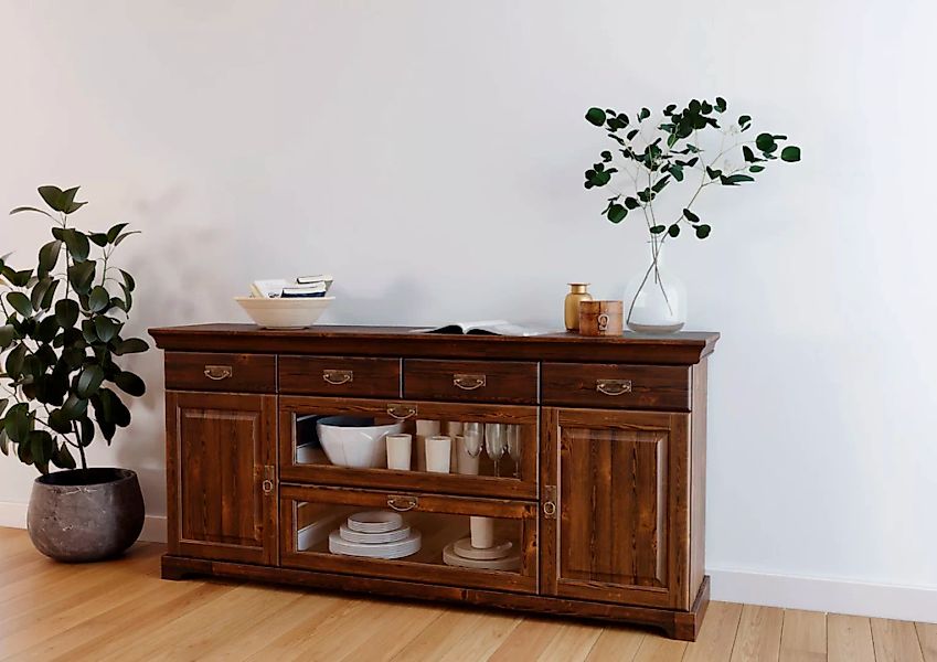 Home affaire Sideboard "Rügen", Kommode aus massiver Kiefer, FSC, Breite 14 günstig online kaufen