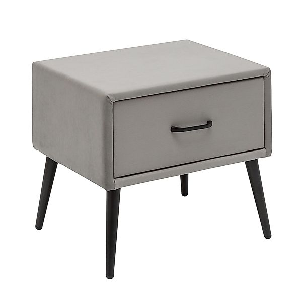 riess-ambiente Nachttisch FAMOUS 45cm silbergrau / günstig online kaufen