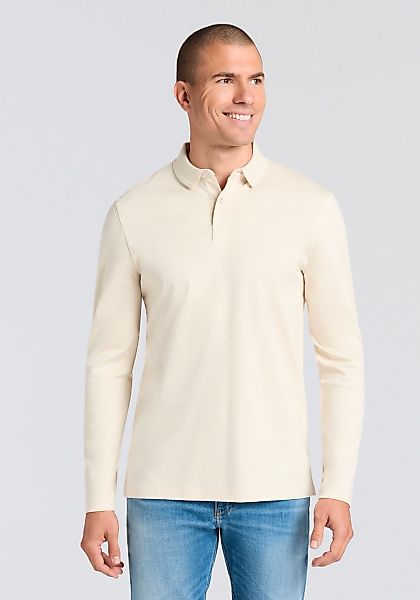 BOSS GREEN Langarm-Poloshirt "Pirol" Langarm, regular fit, Logo-Stickerei günstig online kaufen