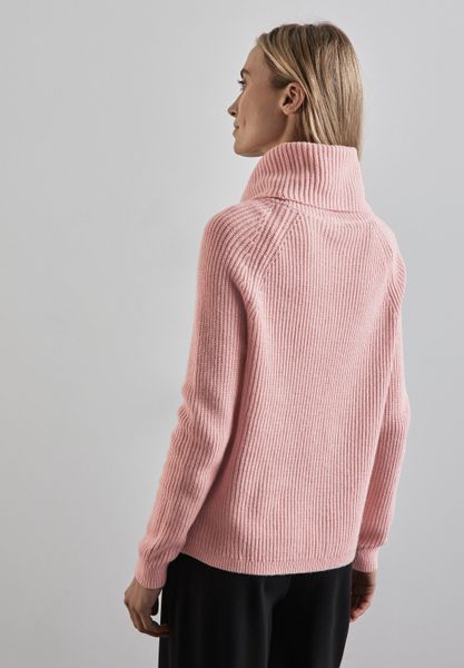 STREET ONE Rollkragenpullover im soften Baumwoll-Mix günstig online kaufen