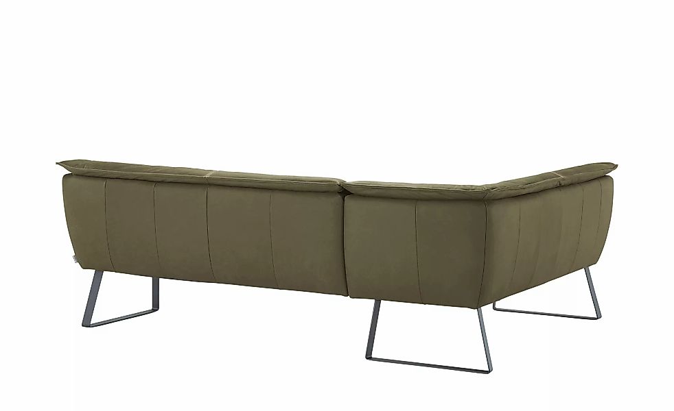 KOINOR Eckbank  Leder Alino ¦ grün ¦ Maße (cm): H: 89 Bänke > Eckbänke - Hö günstig online kaufen