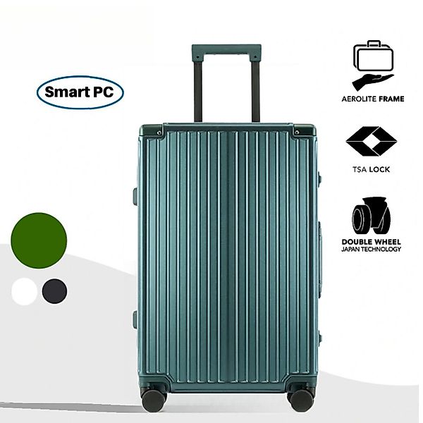 Super Solu Hartschalen-Trolley Alu-Rahmen Hartschalenkoffer aus günstig online kaufen