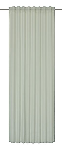 ELBERSDRUCKE Vorhang Vorhang mit verdeckte Schlaufen Pure beige 255x140cm t günstig online kaufen