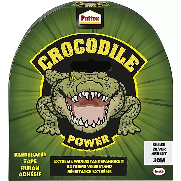 Pattex Crocodile Gewebeband Silber günstig online kaufen