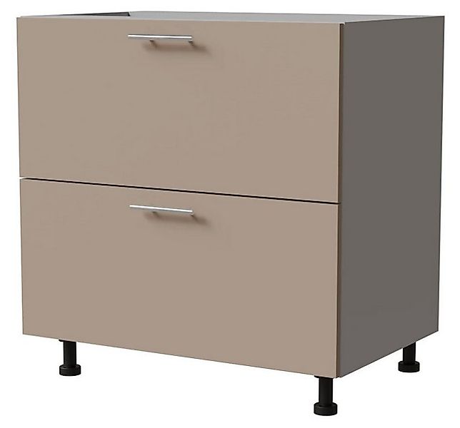 Feldmann-Wohnen Unterschrank Brerra (D2/80, 2 Schubladen, REJS Comfort Box günstig online kaufen