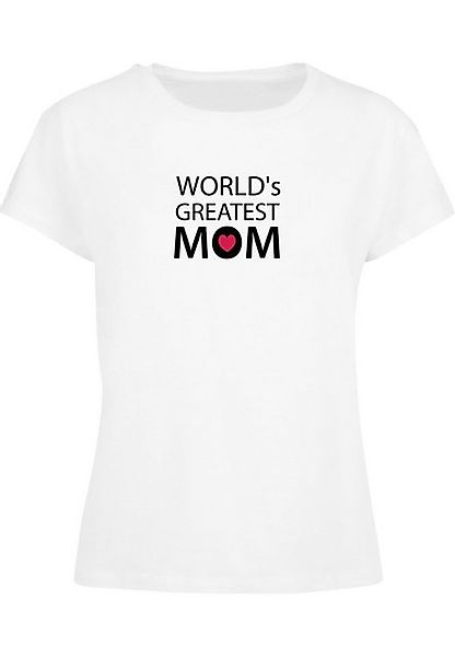 Merchcode T-Shirt Merchcode Damen Ladies Mothers Day - Greatest mom Box Tee günstig online kaufen