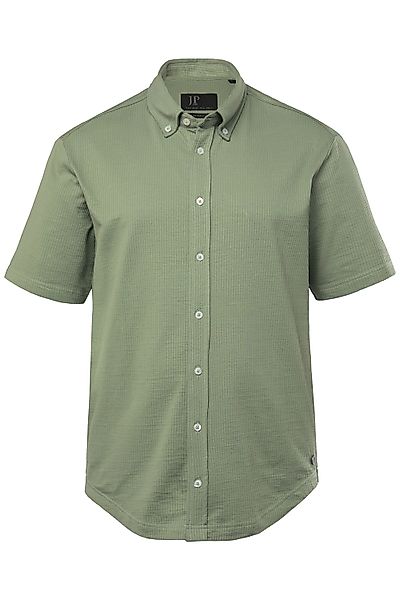JP1880 Kurzarmhemd JP1880 Seersucker-Hemd Jersey-Qualität Halbarm günstig online kaufen