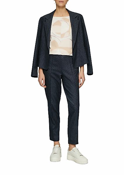 s.Oliver BLACK LABEL Jackenblazer gepunktet, mit günstig online kaufen