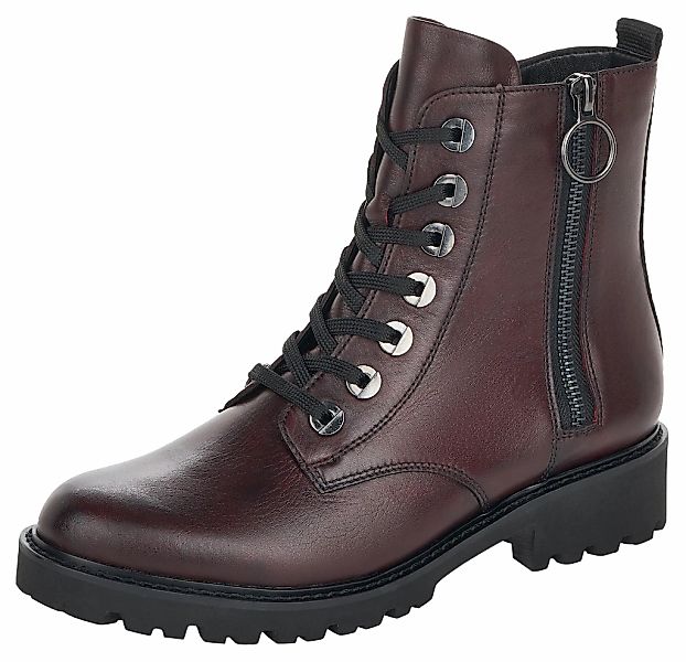 Remonte Schnürstiefelette, Blockabsatz, Stiefelette, Schnürboots, Flats im günstig online kaufen