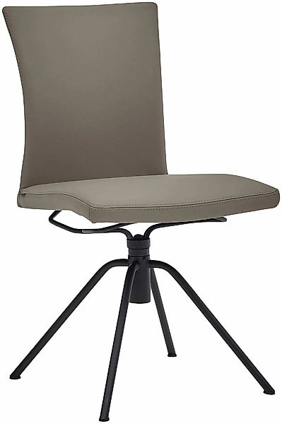 Musterring Polsterstuhl "Helmond 6700", (Packung), 1 St., Echtleder, Drehge günstig online kaufen