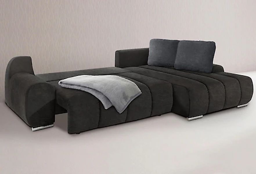 Home affaire Ecksofa »Bono L-Form« wahlweise mit Bettfunktion günstig online kaufen