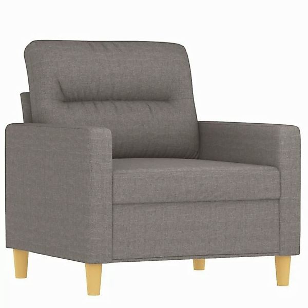 vidaXL Sofa Sofasessel Taupe 60 cm Stoff günstig online kaufen