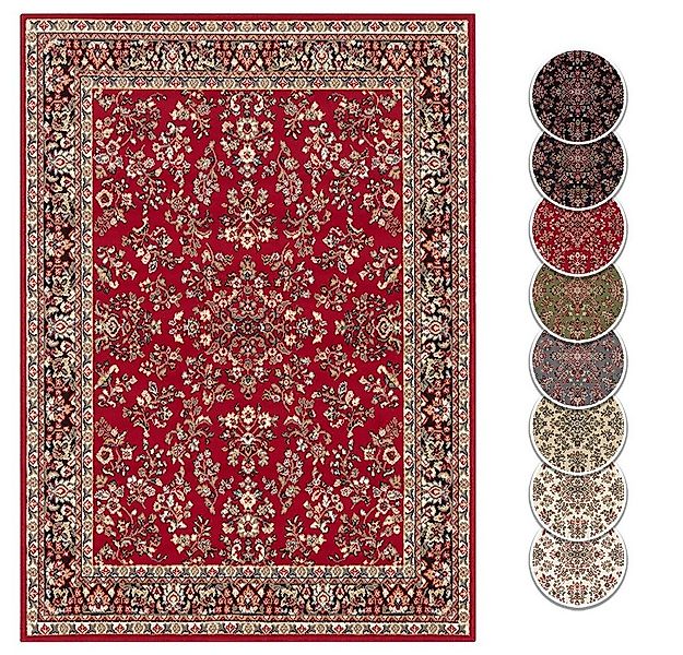 Teppich Boss Teppich Orient Teppich Zabul rot, rechteckig, Höhe: 8 mm günstig online kaufen
