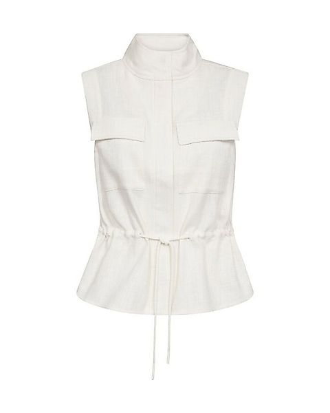 Mos Mosh Kurzarmbluse MMLelo Ramie Vest günstig online kaufen