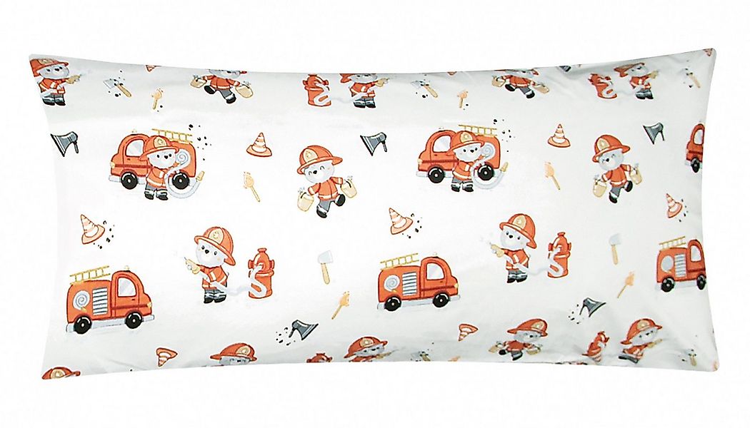 Heubergshop Kissenbezug, (1 Stück), 40x80cm Feuerwehr Baumwolle Kinder Bezu günstig online kaufen
