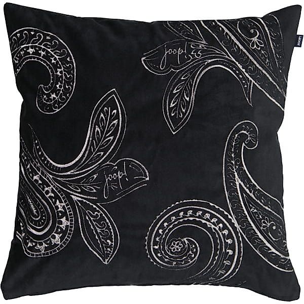 JOOP! Kissenhüllen Paisley - Farbe: Schwarz - 002 - 50x50 cm günstig online kaufen