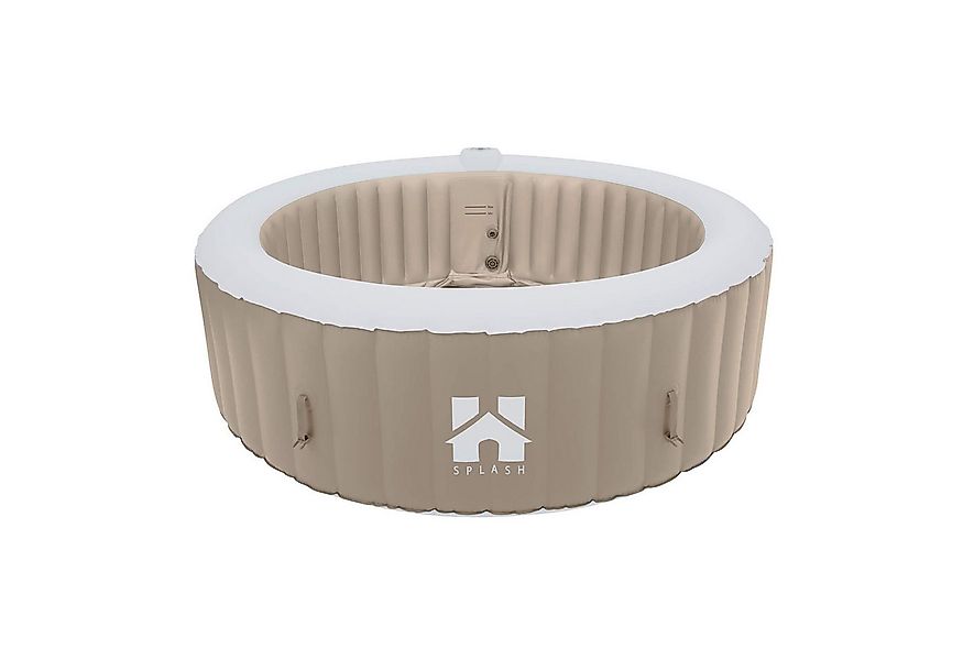 HOME DELUXE Whirlpool Outdoor Whirlpool SPLASH - 6 Personen, (inkl. Abdecku günstig online kaufen