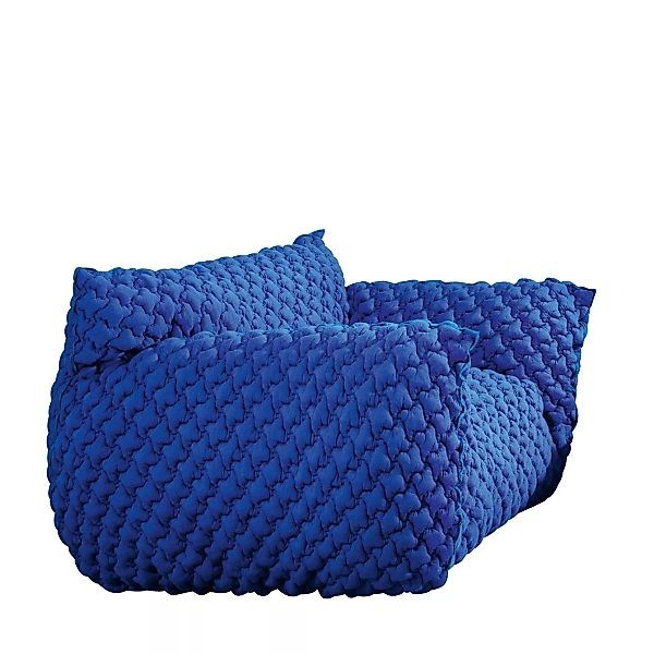 Gervasoni - Nuvola 10  Sofa - blau/Stoff 3D Blu günstig online kaufen
