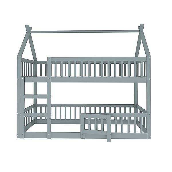 Odikalo Etagenbett Kinderbett Familienbett Treppe Loft günstig online kaufen