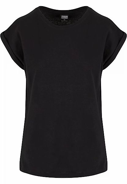 URBAN CLASSICS Kurzarmshirt "Urban Classics Damen Ladies Extended Shoulder günstig online kaufen
