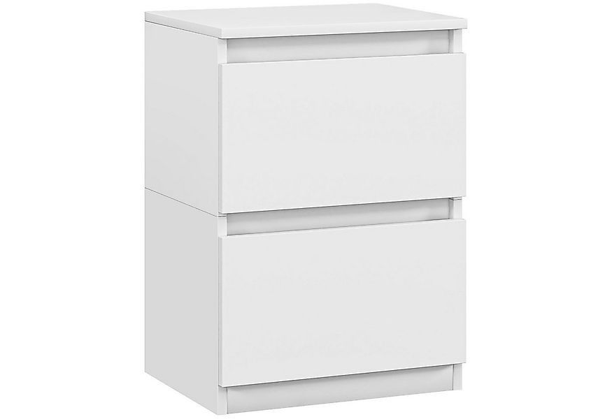 HOMCOM Nachttisch mit 2 Schubladen, Stauraum (Beistelltisch, 1-St., Nachtsc günstig online kaufen