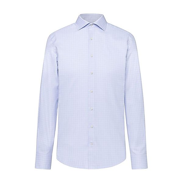 Hackett Coloured Check Langarm-shirt L Blue günstig online kaufen