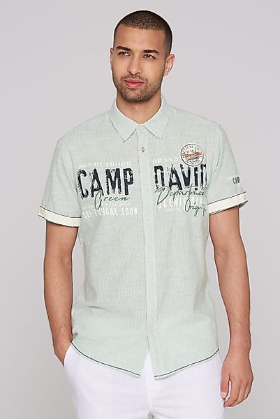 CAMP DAVID Kurzarmhemd, aus Baumwolle günstig online kaufen
