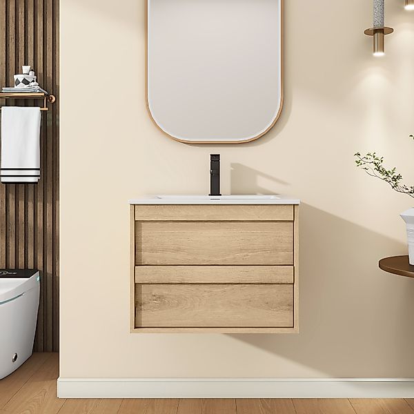 UEV Waschtisch mit Unterschrank, Waschbeckenunterschrank 60cm/75cm günstig online kaufen
