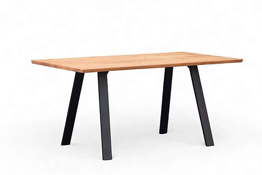 OTTO home Esstisch "Reidigen Küchentisch, A-Form Metallgestell, Wildeiche m günstig online kaufen