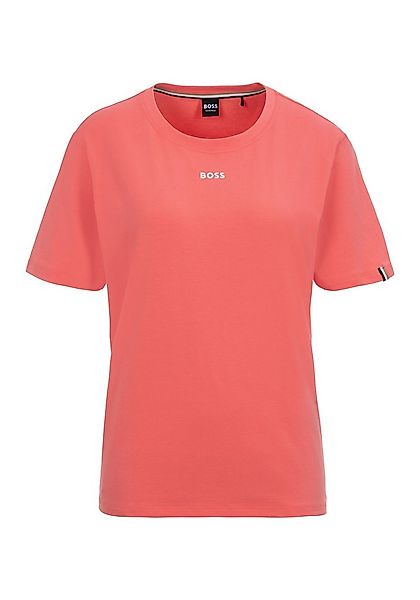 BOSS T-Shirt CI_T-Shirt mit BOSS Logo-Schriftzug & Label günstig online kaufen