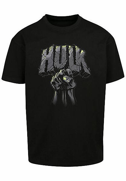 F4NT4STIC T-Shirt "Marvel Hulk Punch Logo" Print günstig online kaufen