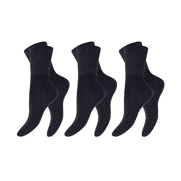 Footstar Gesundheitssocken Unisex Diabetiker Socken 3er-Pack, günstig online kaufen