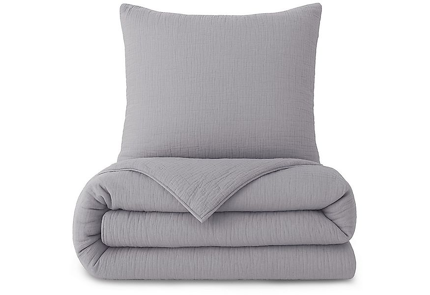 Laynenburg Bettwäsche Musselin aus 100% Baumwolle in 135x200 oder 155x220 c günstig online kaufen