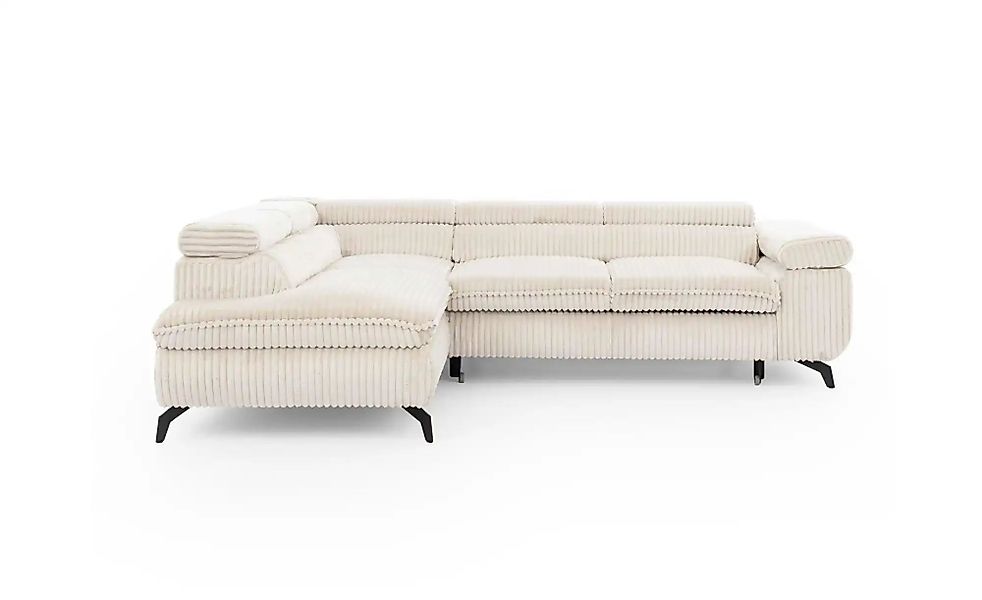 S-STYLE Ecksofa mit Schlaffunktion Bonnie ¦ creme ¦ Maße (cm): B: 275 H: 76 günstig online kaufen