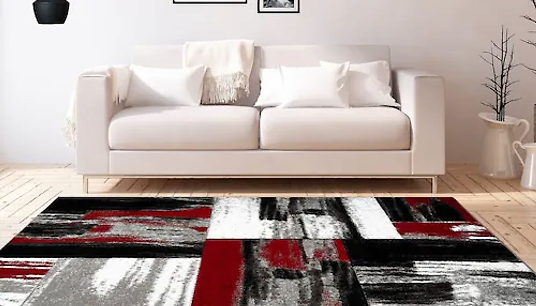 my home Teppich »Freda«, rechteckig, 15 mm Höhe, Wohnzimmer günstig online kaufen