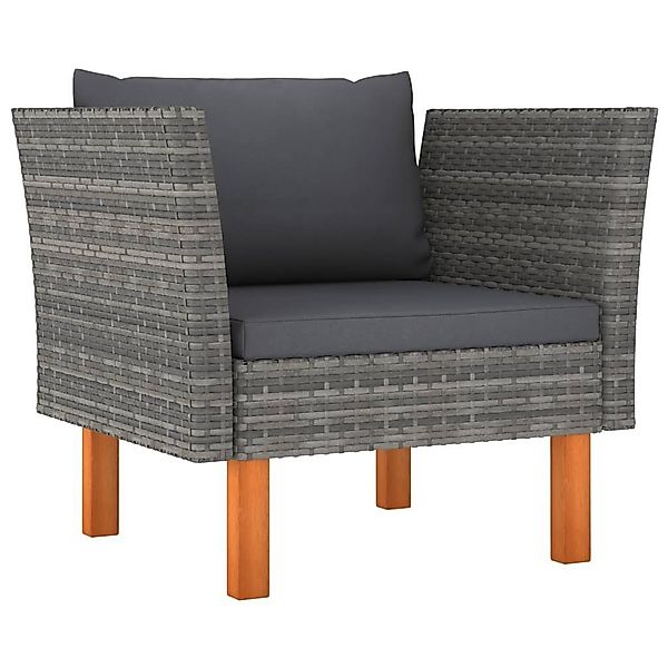 vidaXL Sofaelement Gartensofa Poly Rattan und günstig online kaufen