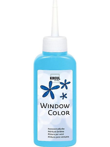 Kreul Bastelfarbe Kreul Window Color hellblau günstig online kaufen