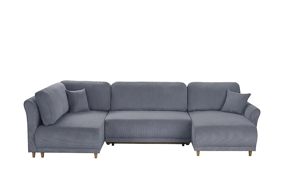 Wohnlandschaft mit Funktion  Malyn II ¦ grau ¦ Maße (cm): B: 316 H: 90 T: 1 günstig online kaufen