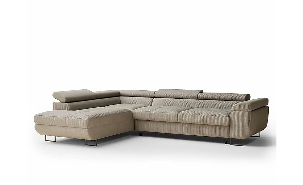 Ecksofa  Conrad ¦ beige ¦ Maße (cm): B: 277 H: 100 Polstermöbel > Sofas > E günstig online kaufen