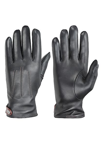 PEARLWOOD Lederhandschuhe TAYLOR (1 Paar) gefüttert, günstig online kaufen