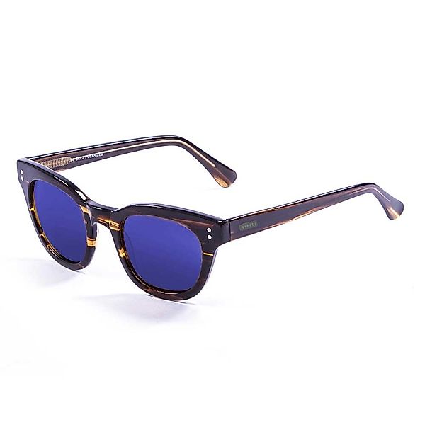 Lenoir Eyewear Croisette Sonnenbrille CAT3 Frame Brown / Revo Blue Lens günstig online kaufen