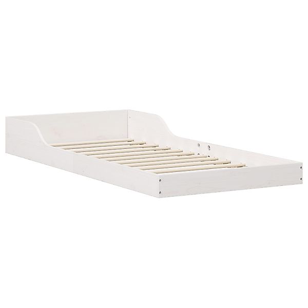 vidaXL Bett Bettgestell Weiß 75 x günstig online kaufen