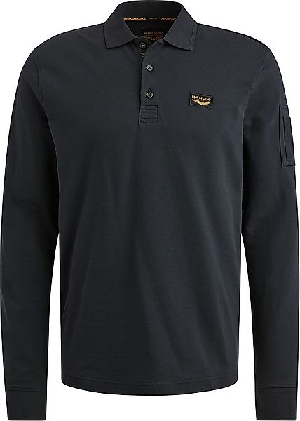 PME Legend American Classic Longsleeve Poloshirt Navy - Größe XXL günstig online kaufen