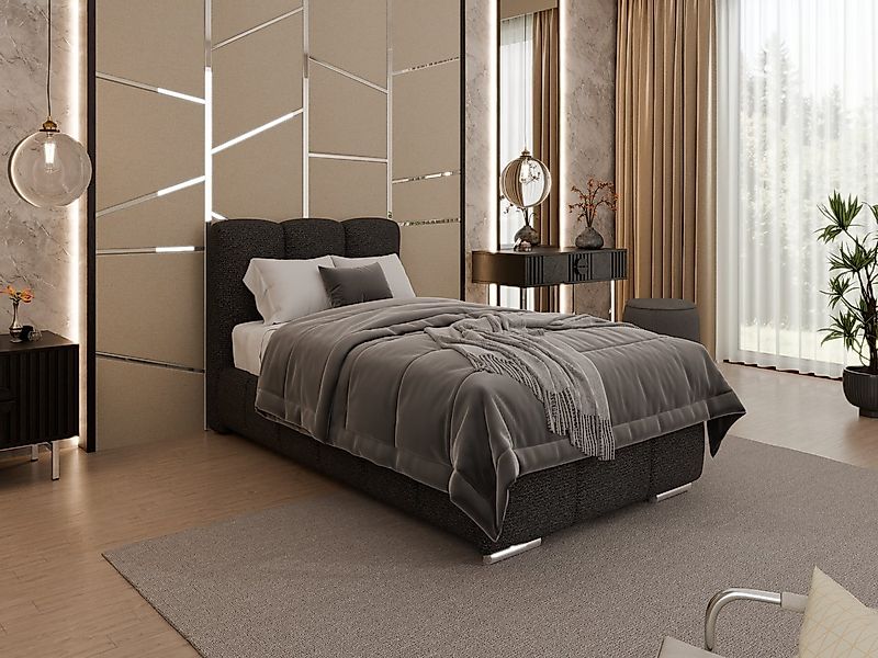 PANDA MÖBEL GmbH Polsterbett ZAIRA Elegantes Polsterbett für modernen Wohns günstig online kaufen