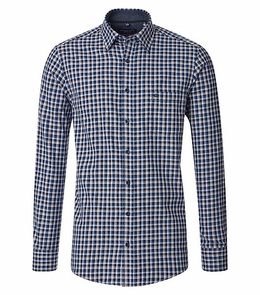 CASAMODA Flanellhemd "CASAMODA Flanellhemd kariert" günstig online kaufen