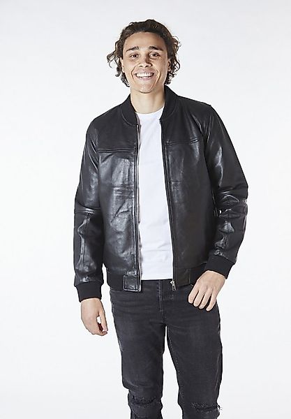Bolongaro Trevor Lederjacke MIKEY BOMBER Worker Jacke, Superweiches Leder, günstig online kaufen
