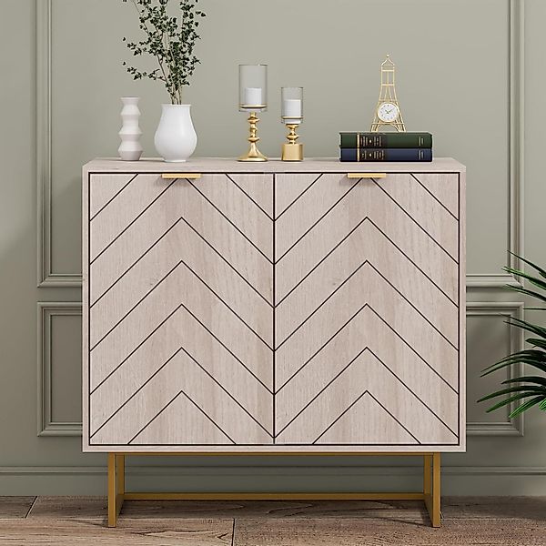UEV Sideboard Kommode mit Türen Küchenschrank günstig online kaufen