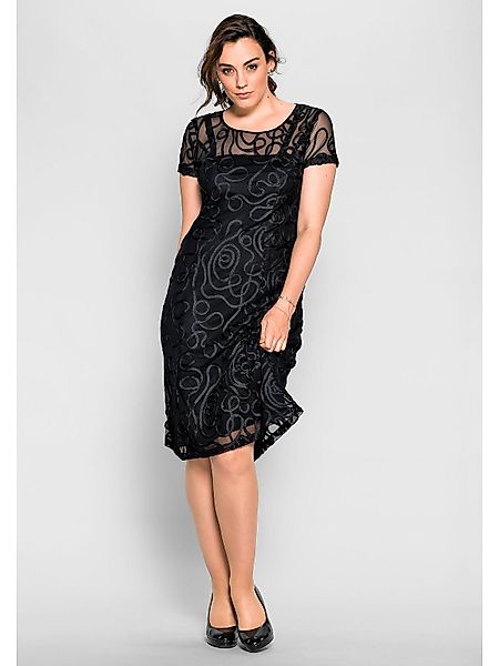 Sheego Spitzenkleid Große Größen in leicht günstig online kaufen