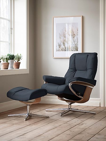 Stressless Relaxsessel "Mayfair" mit Cross Base, Größe S, M & L, Holzakzent günstig online kaufen